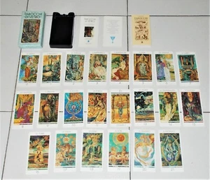 TAROCCHI DI VETRO Elisabetta Trevisan TAROT Scarabeo 1991 NUOVO Giordano Berti - Imagen 1 de 1