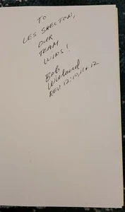 ONE STEP AT A TIME Hardback HC Book Signed BOB WIELAND - Imagen 1 de 8