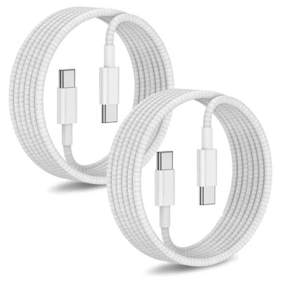 Ladekabel USB-C auf USB-C 60W 3A für Samsung Xiaomi Huawei iPhone Datenkabel Gut - Bild 1 von 4