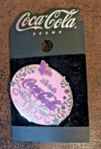 Coca cola pin - pink and purple - Picture 1 of 1