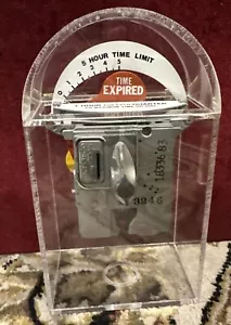 New Orleans Vintage 2 Hour Parking Meter Hand Made Into Piggy Bank. See Desc - Picture 1 of 16