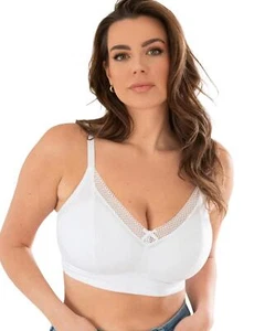 Pour Moi Love To Lounge Cotton Bra Non-Wired Soft Womens Lingerie 20101