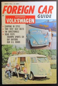Foreign Car Guide Magazin März 1963 - Bild 1 von 3
