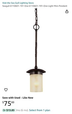 Minicolgante Seagull 6110601-191 One 6110601-191-One Light Foto 1 de 4