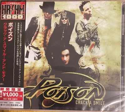 Poison - Crack a Smile  + Unplugged Demos Outtakes Japan CD 20 Tracks NEU - Bild 1 von 2