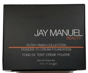 NUEVO EN CAJA JAY MANUEL Filter Acabado Colección Crema en Polvo Base MEDIANA 1~Lote 2~ - Imagen 1 de 10