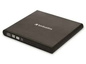 VERBATIM USB 2.0 Laufwerk, 8x/6x/24x, Slimeline, M-DISC - Bild 1 von 1