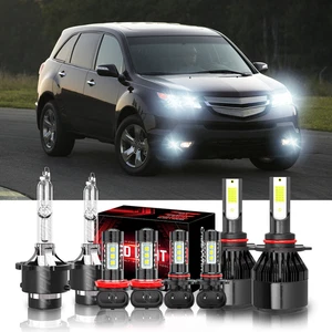 Para For Acura MDX 07-2013 HID/LED Faro Kit de luz antiniebla 9005+D2S+9145+H11 - Bild 1 von 19