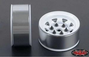 RC4WD gestanzter Stahl 1,55" Lager weiß Beadlock Räder (4) [RC4ZW0035] - Bild 1 von 9