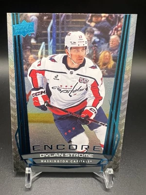 2025-26 Upper Deck Encore BLUE #E-90 Dylan Strome Capitals - Image 1 of 2