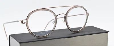Marco de gafas Lindberg Teitur 49-23 Tb145 Col K115/Pu12 Air llanta de titanio topo Foto 1 de 4