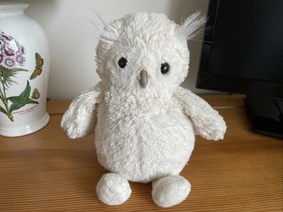 Jellycat Cream Owl . Used - Image 1 of 4