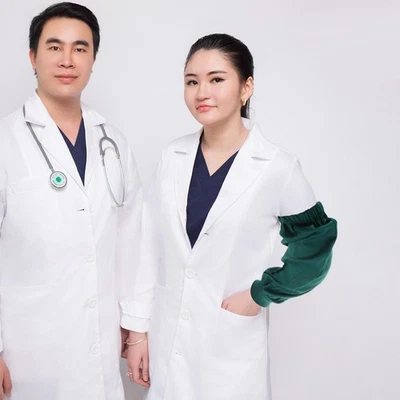  Manicotto Per Braccio in Cotone Manicotti Braccia Cucina Guanti Da Lavoro - Image 1 of 4