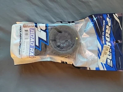 Proline Road Rage 2.8 Street Tire Mounted On f-11 Black 17mm Wheels For PRO-MT - Image 1 of 2