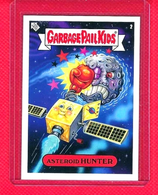 2022  Asteroid HUNTER Topps Garbage Pail Kids: 2022 Was The Worst!  GPK Card #2 - Image 1 of 2