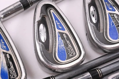 Cobra FP Irons / 5-PW+SW / Stiff Flex Aldila NV 70 Shafts - Image 1 of 4