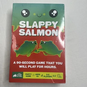 SLAPPY SALMON nautical party game NWT funny matching cards Fish Bump 2022 - Picture 1 of 4