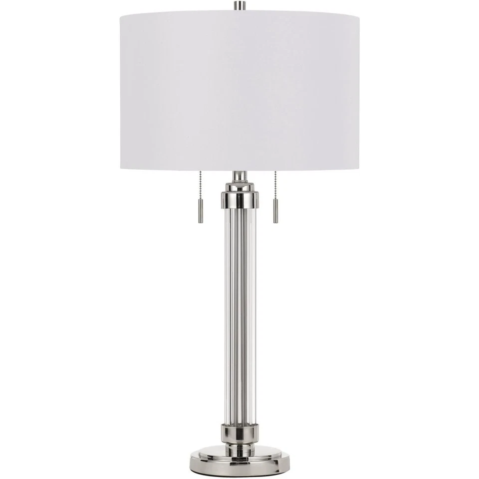 CAL Iluminación y Accesorios BO-2829TB Lámpara de Mesa Montilla Acero Cepillado Foto 1 de 2