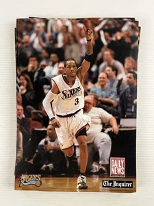 Philadelphia 76ers Sixers - Allen Iverson Cardstock Poster Daily News Beat LA - Picture 1 of 9