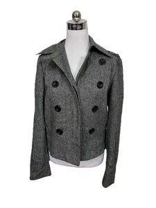 Esprit Ladies Size 12 Wool Blend Tweed Fully Lined Jacket In As New Condition - Picture 1 of 9