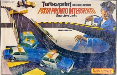 MATCHBOX POWERTRACK PT6000 RACE & CHASE - BRAND NEW SEALED - ITALIAN SET - RARE - Image 1 of 4