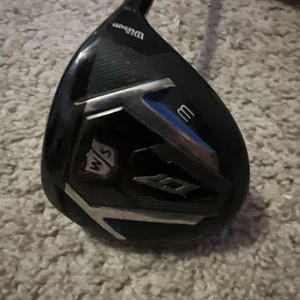 Wilson D7 45.5 #3 Hybrid Fairway Wood UST Mamiya Helium S Flex 59 Grams EUC - Picture 1 of 9