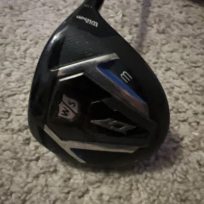 Wilson D7 45.5 #3 Hybrid Fairway Wood UST Mamiya Helium S Flex 59 Grams EUC - Image 1 of 4