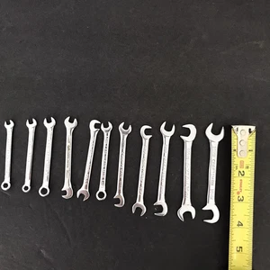 11 Piece Craftsman Combo Metric Mini Ignition Chrome Set 4-10 mm (44531-44556) - Bild 1 von 4