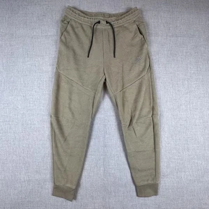 Nike Pants Mens Medium Olive Glitter Swoosh Joggers Zip Pocket DQ4316-222 - Picture 1 of 12