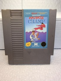 Karate Champ (Nintendo NES 1986) Authentic/Tested/Works