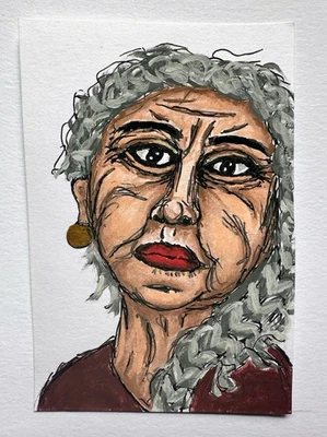 pintura original aceo Foto 1 de 2