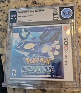 9.8 A+++ Pokémon Zafiro Alfa Clasificado 1ª Ejecución Nintendo 3DS Envío Rápido - Imagen 1 de 3