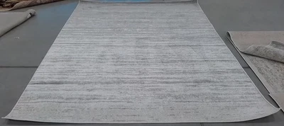 IVORY 银色 8 英尺 - 0 英寸 x 10 英尺 - 0 英寸破线地毯降价 1172792393 ADR113B-8 — 第 1/4 张图片