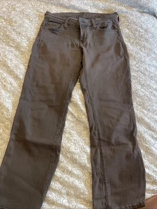 Seven for all mankind braune stretchige Capri Damen Jeans Gr. 24 Schrittlänge 25” - Bild 1 von 6