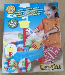 Kinder Sand- und Wasserspieltisch Sandkastentisch mit 22-tlg. Zubehör 3Jahren - Bild 1 von 2