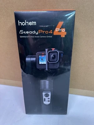 Hohem iSteady Pro 4 3-Axis Gimbal Stabilizer for GoPro Hero 13/12/11/10/9/8/7/6 - Image 1 of 4