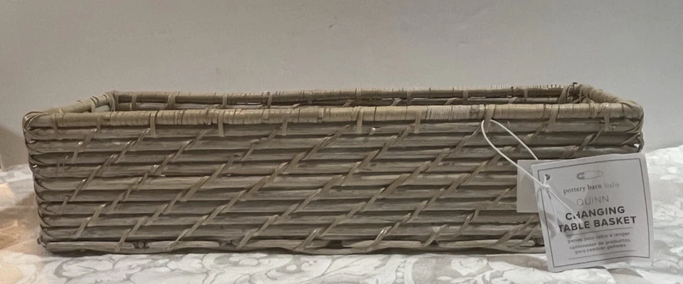 Cesta de troca Pottery Barn Kids Quinn nova - Imagem 1 de 4