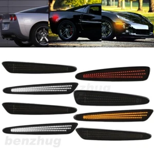 Luz de señalización lateral LED para parachoques delantero trasero Chevrolet Corvette C6 2005-2013 4 un. - Imagen 1 de 26