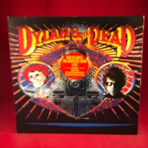 BOB DYLAN Dylan & The Dead 1989 Dutch vinyl LP + INNER Grateful Live original - Picture 1 of 6