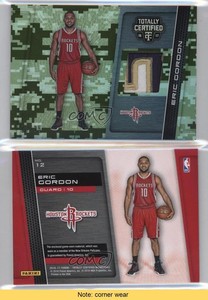 2016-17 Panini Totally Certified Materials Camo /25 Eric Gordon #12