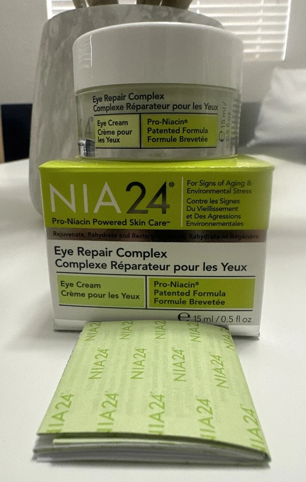 NIA24 NIA 24 眼部修复复合物 - 15 毫升 / 0.5 盎司 全新 — 第 1/4 张图片