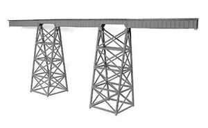 Micro Engineering 75519 - Tall Steel Viaducts Standard Bridge, 320ft - N Scale