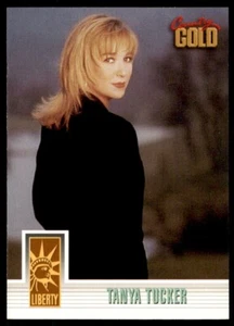 Carte à collectionner 1993 Sterling Celebrity GOLD #139 Tanya Tucker Country Music - Photo 1 sur 3