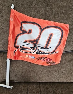 2008 Tony Stewart Home Depot Racing Car Vehicle Flag Joe Gibbs Racing  - Picture 1 of 8