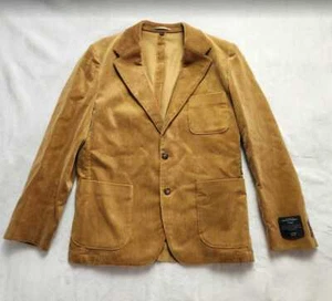 Nuova giacca tuta uomo J Crew Kenmare in velluto a coste inglese - Foto 1 di 14