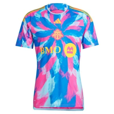 Adidas Toronto FC 23/24 Men's Third Jersey Multicolor Men's New - Image 1 of 2