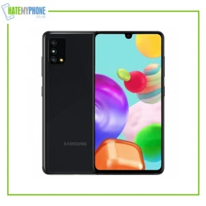 Samsung Galaxy A41 Black Unlocked Dual Sim 64GB 6.1" AMOLED Android Smartphone - Afbeelding 1 van 15