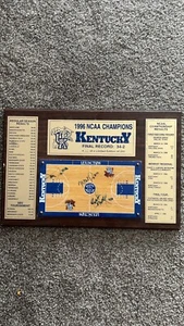 1996 kentucky championship plaque - Picture 1 of 1