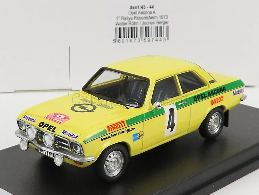 1/43 TROFEU - OPEL - ASCONA A (night version) N 4 WINNER RALLY TRFDSN044 - Immagine 1 di 1