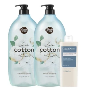 Shower Mate Fresh Body Wash Clean Cotton 1,2L x2 Clean Note Duschgel 180ml - Bild 1 von 8